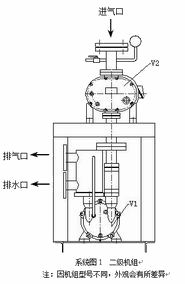 二級(jí)水環(huán)羅茨真空泵機(jī)組